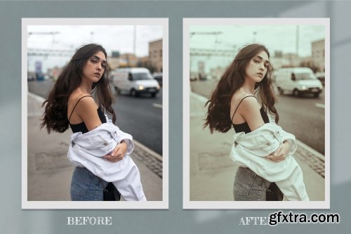 CreativeMarket - Retro Lightroom Photoshop Preset LUT 6390122