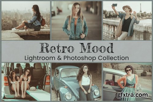 CreativeMarket - Retro Lightroom Photoshop Preset LUT 6390122