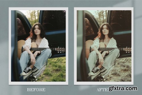 CreativeMarket - Retro Lightroom Photoshop Preset LUT 6390122