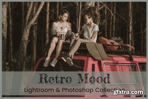 CreativeMarket - Retro Lightroom Photoshop Preset LUT 6390122