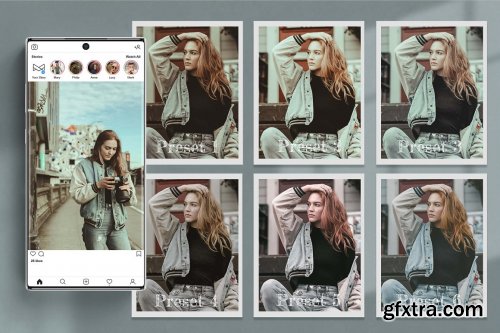 CreativeMarket - Retro Lightroom Photoshop Preset LUT 6390122