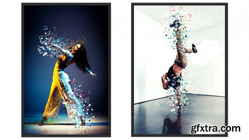 CreativeMarket - Pixels Effect Photoshop Action 6397296