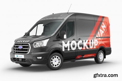 CreativeMarket - Van Mockup 13 5952789