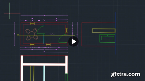  Create an Architectural Plan, Section and Elevation Using Autodesk AutoCAD