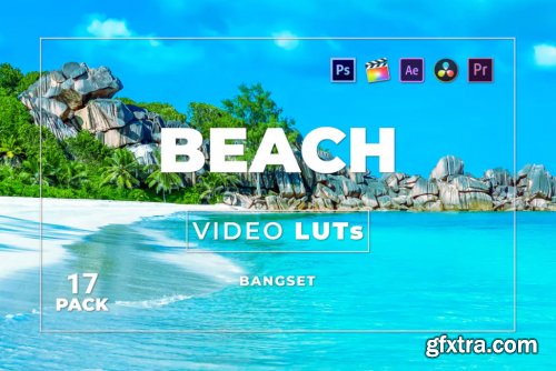 Bangset Beach Pack 17 Video LUTs