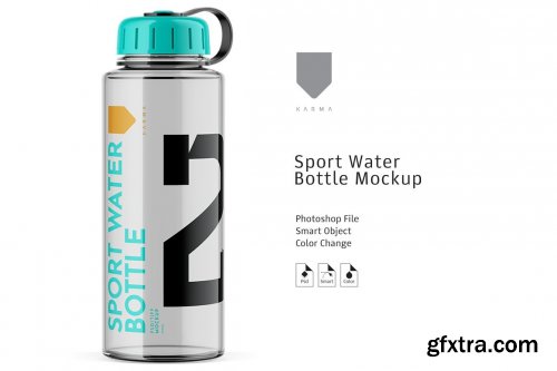 CreativeMarket - Bottle Mockup Set 6197078