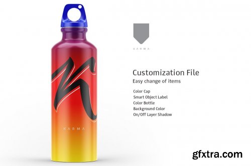 CreativeMarket - Bottle Mockup Set 6197078