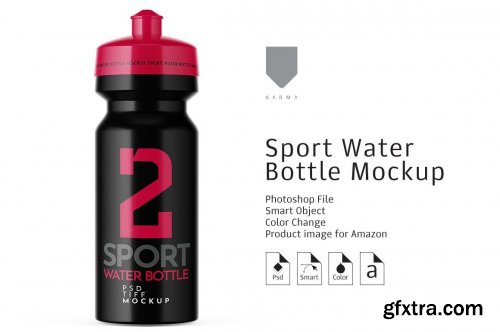 CreativeMarket - Bottle Mockup Set 6197078