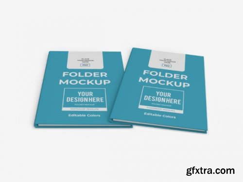 Document Folder Mockup Template Bundle