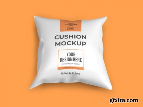 Cushion Pillow 3D Mockup Bundle Template