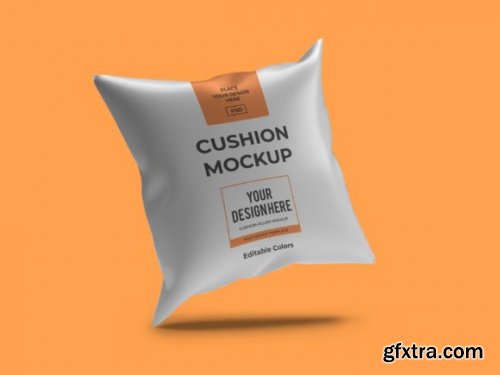 Cushion Pillow 3D Mockup Bundle Template