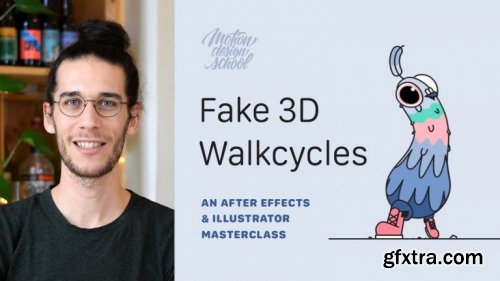 Motion Design School – Fake 3D Walkcycles in After Effects