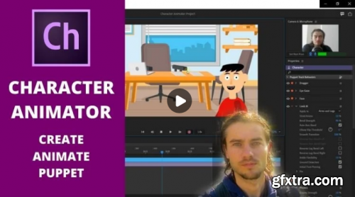  Character Animator create and animate puppet