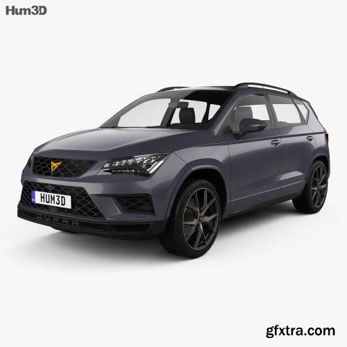 Seat Ateca Cupra 2018 3D model