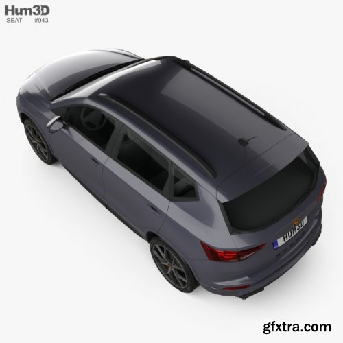 Seat Ateca Cupra 2018 3D model