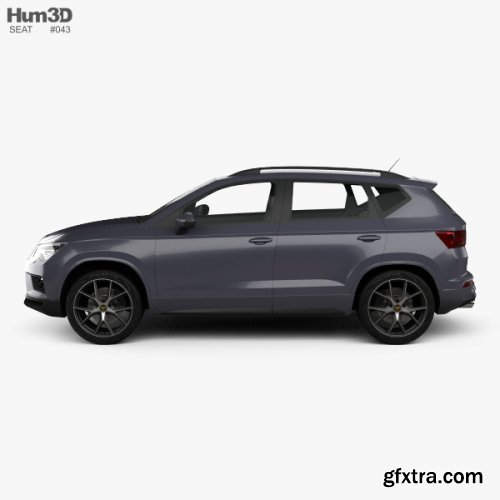 Seat Ateca Cupra 2018 3D model