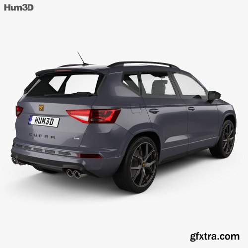 Seat Ateca Cupra 2018 3D model