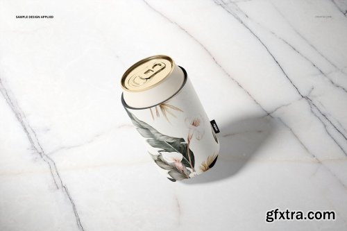 CreativeMarket - Neoprene Can Cooler Mockup Set 5479804