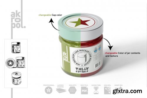 CreativeMarket - Jar Mock Up 4832793