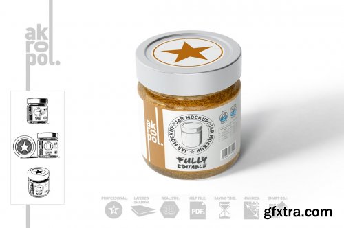 CreativeMarket - Jar Mock Up 4832793