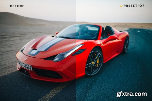 CreativeMarket - 20 Automobile Presets & Actions 6194900