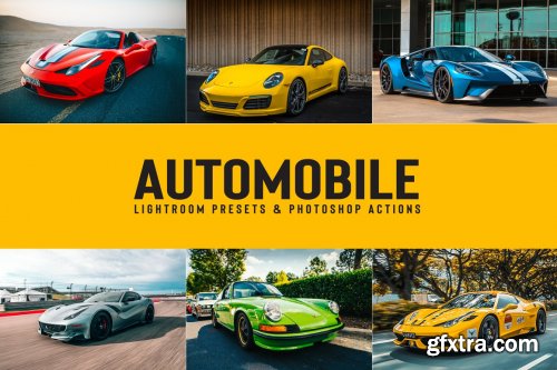 CreativeMarket - 20 Automobile Presets & Actions 6194900