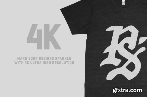 CreativeMarket - Los Angeles Apparel TR01 Triblend T 6182496