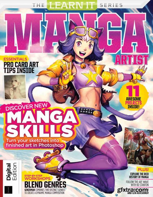 LearnIt Series: Manga Artist - 9th Edition, 2021