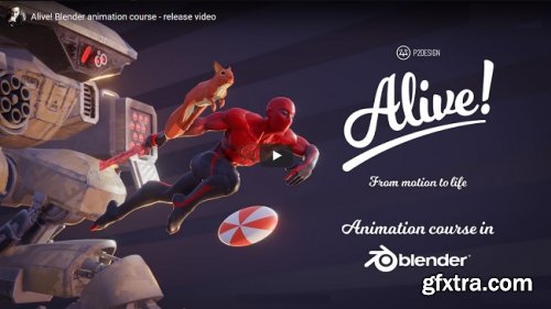 Gumroad – Alive! Animation course in Blender