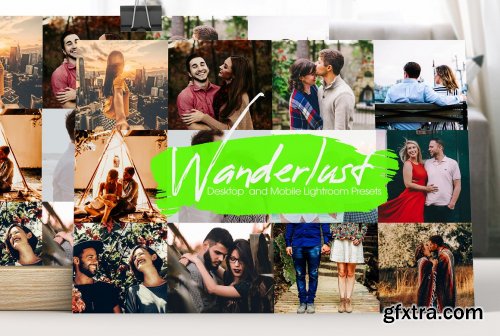 CreativeMarket - Wanderlust Lightroom Presets 5169082