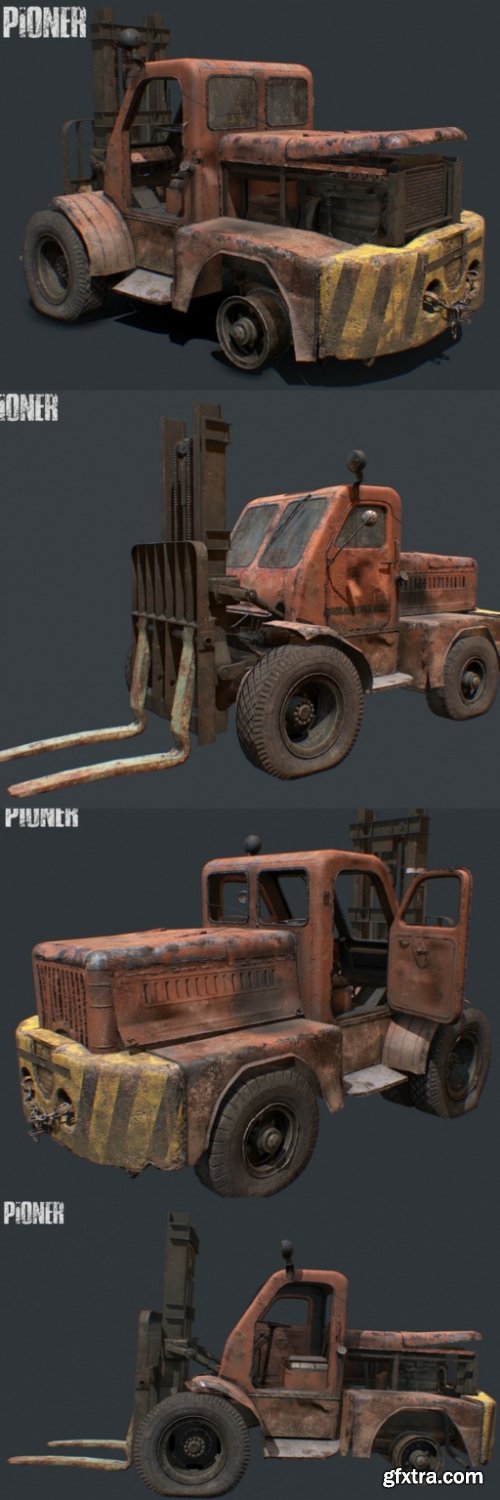 AP-4045 Soviet Forklift Truck