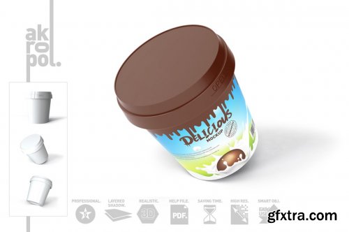 CreativeMarket - Ice Cream Mock Up 4799919