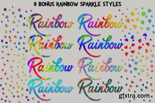 CreativeMarket - Silver Bling Photoshop Layer Styles 5115002