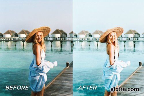 CreativeMarket - 5 Coconut Lightroom Presets 5701430