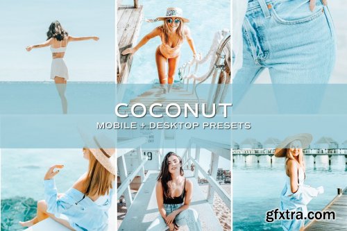 CreativeMarket - 5 Coconut Lightroom Presets 5701430