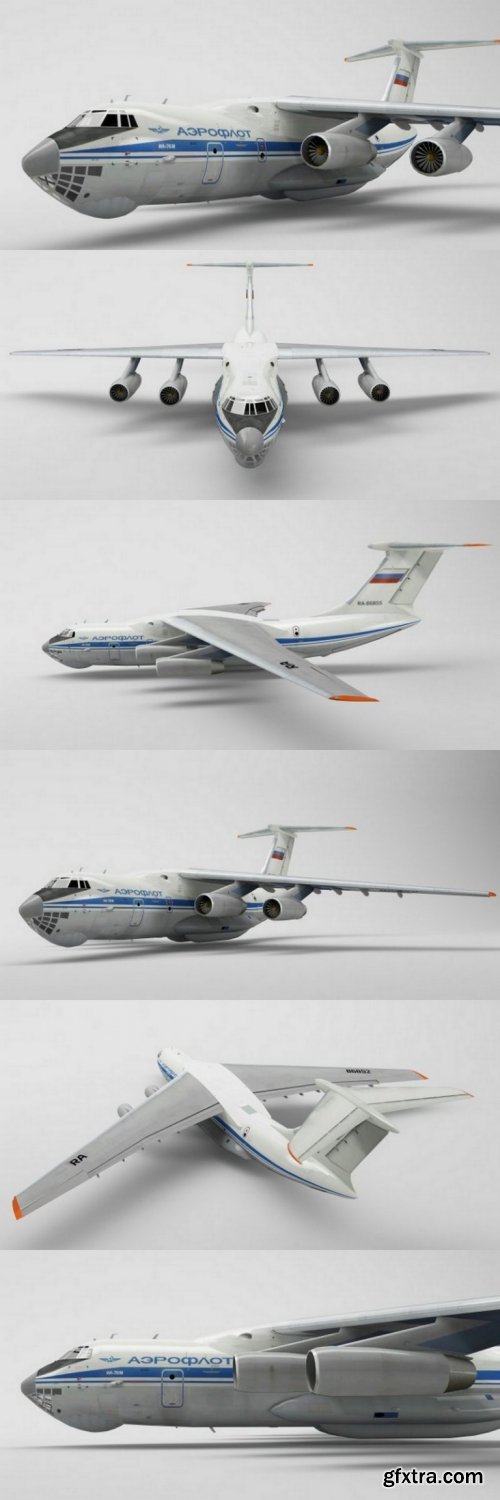 IL-76M 3D model