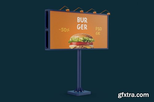 CreativeMarket - Billboard 6x3 Mockup 5529294