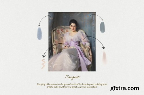 CreativeMarket - Sargent's Art Procreate Brushes 5586457