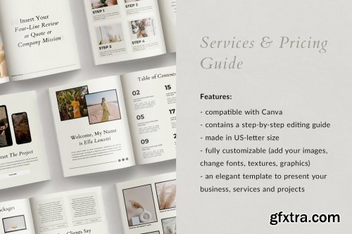 CreativeMarket - Services & Pricing Guide | Canva 4985290