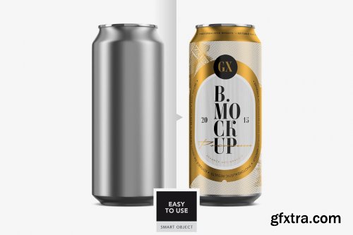 CreativeMarket - Beer/Soda Can Mockup - Larger 4928128