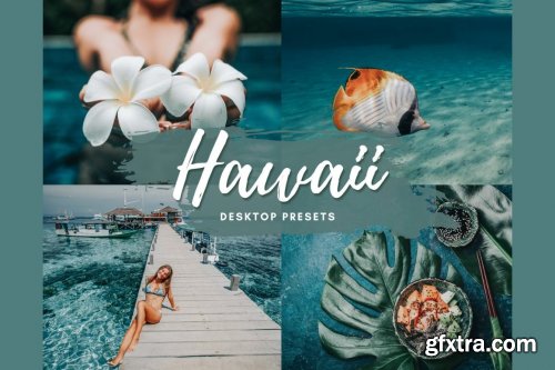 CreativeMarket - Desktop Lightroom Presets HAWAII 4820627