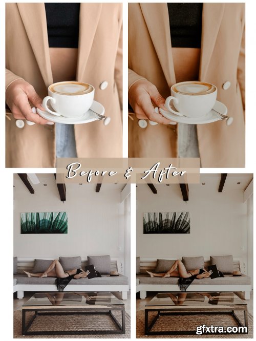 CreativeMarket - Warm COFFEE Modern Lightroom Presets 4806705