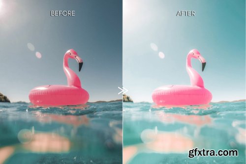 CreativeMarket - Vibrant MALIBU Mobile Phone Presets 4806700