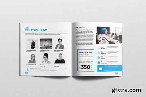 CreativeMarket - Square Annual Report Brochure 4865327