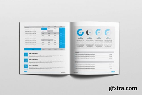 CreativeMarket - Square Annual Report Brochure 4865327