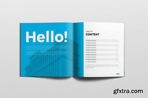 CreativeMarket - Square Annual Report Brochure 4865327