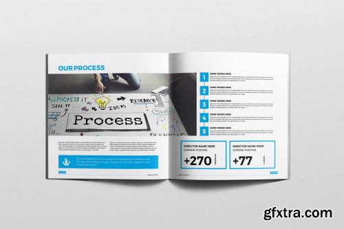 CreativeMarket - Square Annual Report Brochure 4865327