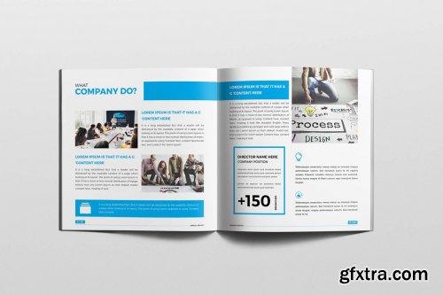 CreativeMarket - Square Annual Report Brochure 4865327