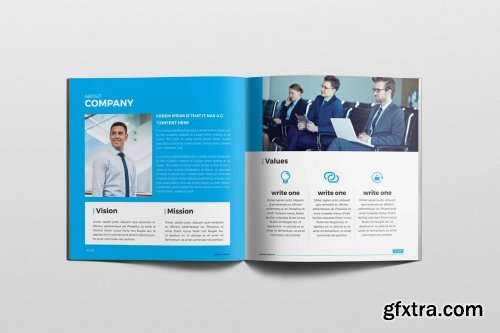 CreativeMarket - Square Annual Report Brochure 4865327