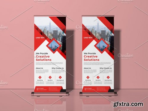 CreativeMarket - Best Business Roll-Up Banner 5635680